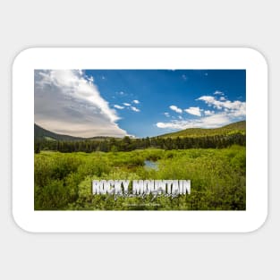 Rocky Mountain National Park Sticker